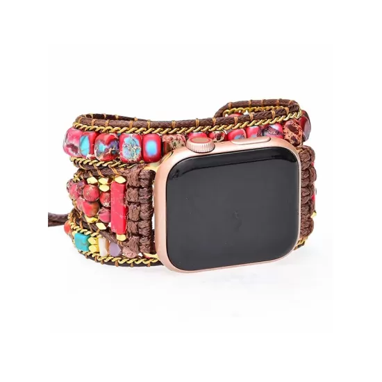 Casual Retro Warp Knitting Bracelet Accessories Without Watch Casual Retro Warp Knitting Bracelet Accessories Without Watch