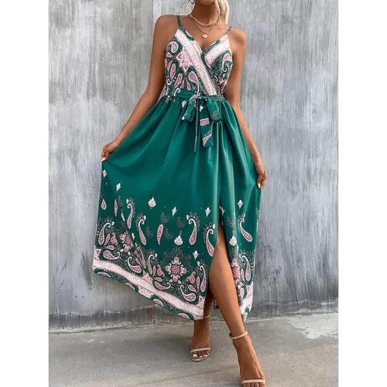 Bohemia Loose Backless V-Neck Dress Bohemia Loose Backless V-Neck Dress
