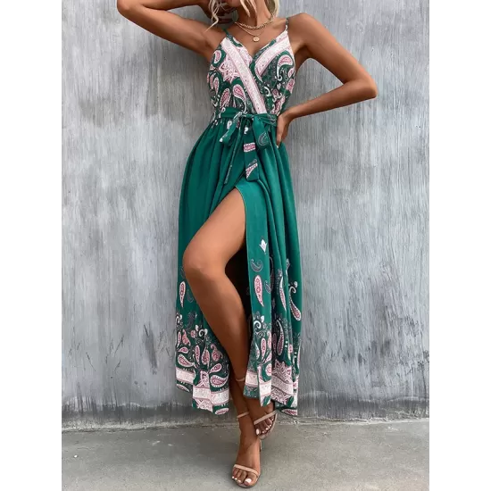 Bohemia Loose Backless V-Neck Dress Bohemia Loose Backless V-Neck Dress