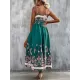 Bohemia Loose Backless V-Neck Dress Bohemia Loose Backless V-Neck Dress