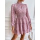 Bohemia A-Line Floral High-Neck Dress Bohemia A-Line Floral High-Neck Dress