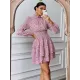 Bohemia A-Line Floral High-Neck Dress Bohemia A-Line Floral High-Neck Dress