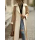 Casual Loose Patchwork Coat Casual Loose Patchwork Coat