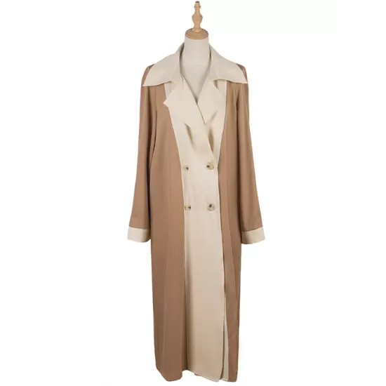 Casual Loose Patchwork Coat Casual Loose Patchwork Coat