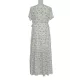 Falbala Empire Short Sleeves Midi Dresses Falbala Empire Short Sleeves Midi Dresses