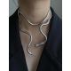 Statement Snake Shape Necklace Statement Snake Shape Necklace