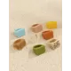 Original Stylish Resin 8 Colors Geometric Ring Original Stylish Resin 8 Colors Geometric Ring
