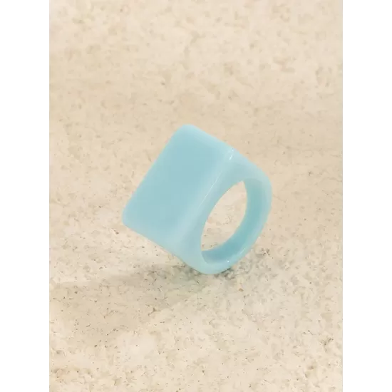 Original Stylish Resin 8 Colors Geometric Ring Original Stylish Resin 8 Colors Geometric Ring