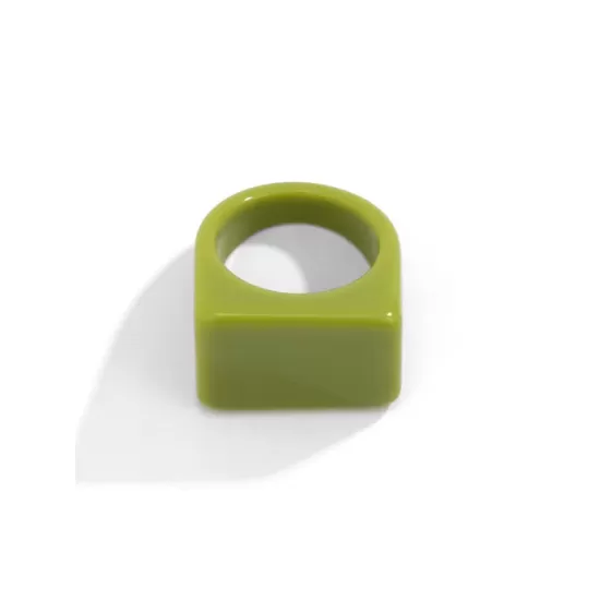 Original Stylish Resin 8 Colors Geometric Ring Original Stylish Resin 8 Colors Geometric Ring
