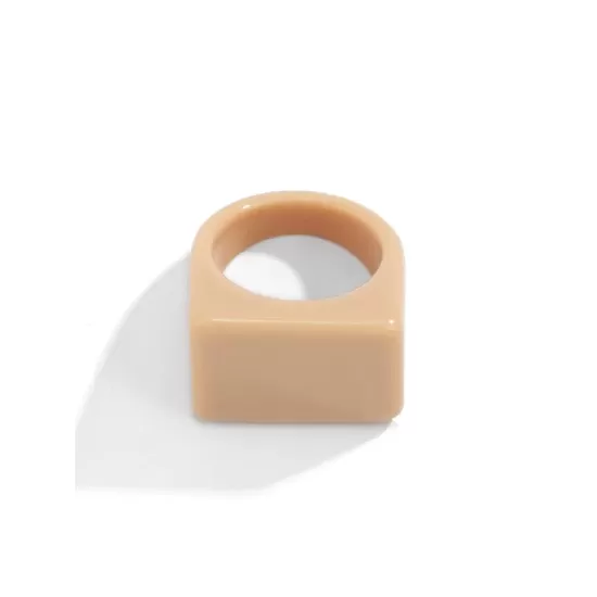 Original Stylish Resin 8 Colors Geometric Ring Original Stylish Resin 8 Colors Geometric Ring