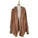 Casual Loose Solid Color Hooded Coat Casual Loose Solid Color Hooded Coat