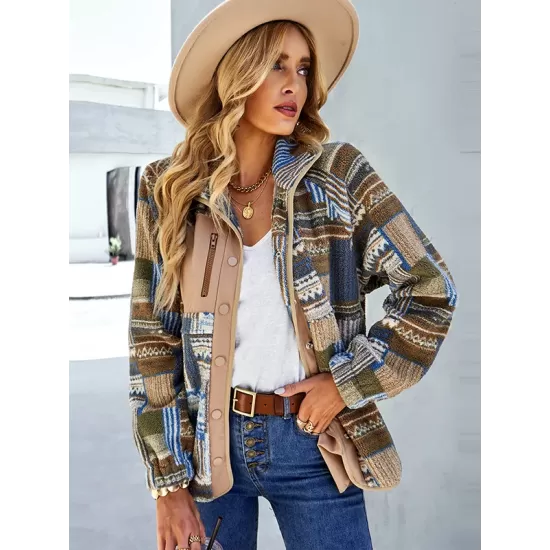 Casual Loose Buckle Coat Casual Loose Buckle Coat