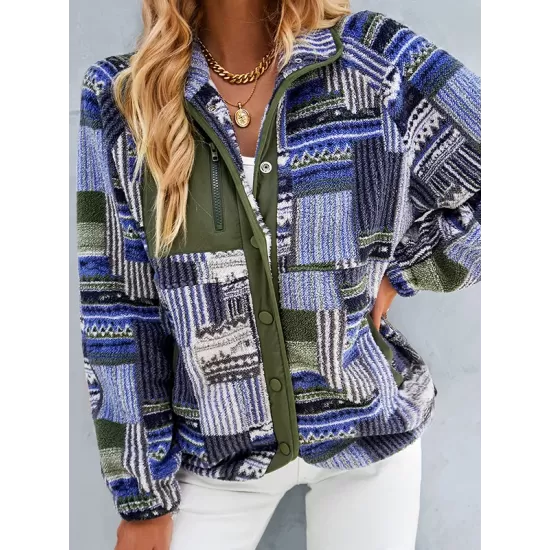 Casual Loose Buckle Coat Casual Loose Buckle Coat