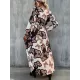 Bohemia Loose Floral V-Neck Dress Bohemia Loose Floral V-Neck Dress