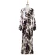 Bohemia Loose Floral V-Neck Dress Bohemia Loose Floral V-Neck Dress