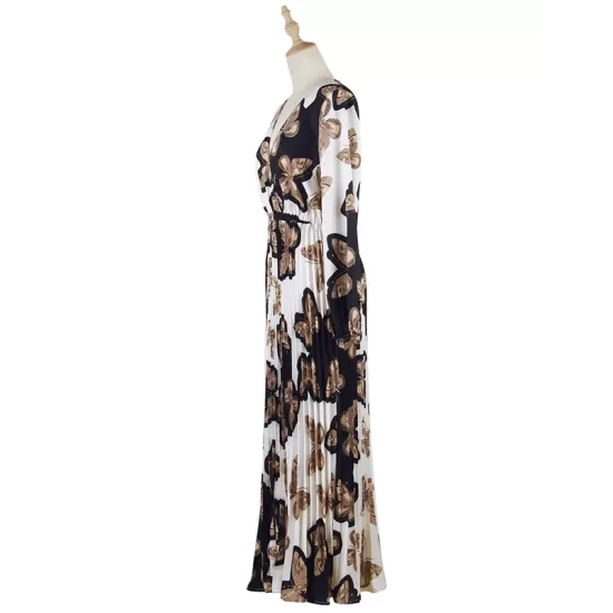 Bohemia Loose Floral V-Neck Dress Bohemia Loose Floral V-Neck Dress