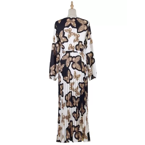 Bohemia Loose Floral V-Neck Dress Bohemia Loose Floral V-Neck Dress