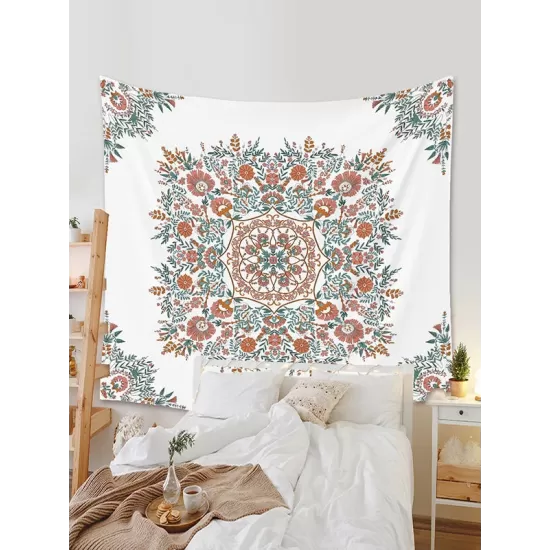 Home Decor Floral Mandala Tapestry Home Decor Floral Mandala Tapestry