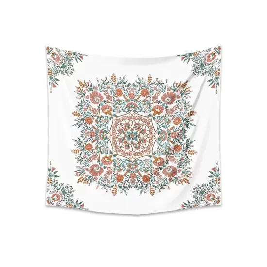 Home Decor Floral Mandala Tapestry Home Decor Floral Mandala Tapestry