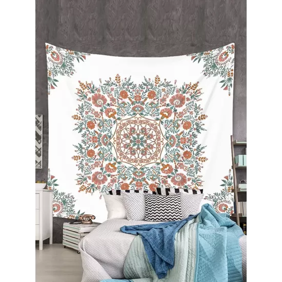 Home Decor Floral Mandala Tapestry Home Decor Floral Mandala Tapestry