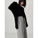 Casual Solid Column Wide Leg Pants Casual Solid Column Wide Leg Pants