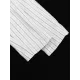 Long Sleeves Knot Split-Joint Striped Deep V-Neck Blouse + High Waisted Pleated Wide Leg Shorts Two Pieces Set Long Sleeves Knot Split-Joint Striped Deep V-Neck Blouse + High Waisted Pleated Wide Leg Shorts Two Pieces Set