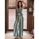 Casual Loose High Waisted Floral Printed Wide Leg Pants Bottoms Casual Loose High Waisted Floral Printed Wide Leg Pants Bottoms