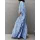 Leopard Split-Side Sun Protection Batwing Sleeves Loose V-Neck Maxi Dresses Cover-Ups Swimwear Leopard Split-Side Sun Protection Batwing Sleeves Loose V-Neck Maxi Dresses Cover-Ups Swimwear