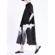 Contrast Color Drawstring Printed Tied Waist Loose Short Sleeves Lapel Shirt Dress Midi Dresses Contrast Color Drawstring Printed Tied Waist Loose Short Sleeves Lapel Shirt Dress Midi Dresses