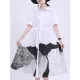 Contrast Color Drawstring Printed Tied Waist Loose Short Sleeves Lapel Shirt Dress Midi Dresses Contrast Color Drawstring Printed Tied Waist Loose Short Sleeves Lapel Shirt Dress Midi Dresses