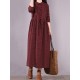 Original Lapel Frenum Floral Printed Midi Dress Original Lapel Frenum Floral Printed Midi Dress