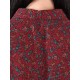 Original Lapel Frenum Floral Printed Midi Dress Original Lapel Frenum Floral Printed Midi Dress