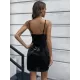 Evening Wrap Solid Color U-Neck Dress Evening Wrap Solid Color U-Neck Dress