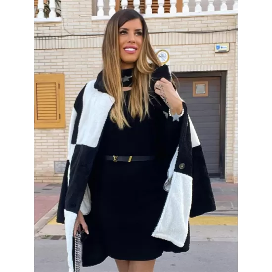 Casual Wrap Solid Color High-Neck Dress Casual Wrap Solid Color High-Neck Dress