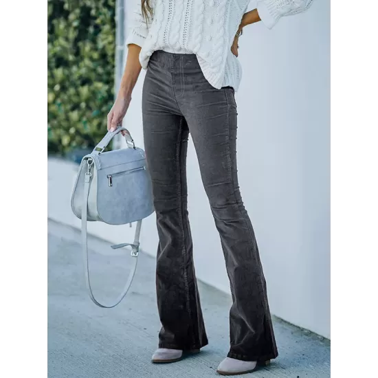 Casual Wrap Solid Color Pants Casual Wrap Solid Color Pants