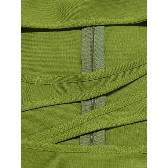 Casual Wrap Irregular Clipping Backless Solid Dress Casual Wrap Irregular Clipping Backless Solid Dress