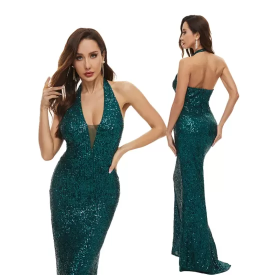 Evening Wrap Sleeveless Backless Embroidered V-Neck Maxi Dress Evening Wrap Sleeveless Backless Embroidered V-Neck Maxi Dress