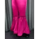 Lacy Pleated Solid Color Flared Pants Wrap Casual Pants Bottoms Lacy Pleated Solid Color Flared Pants Wrap Casual Pants Bottoms