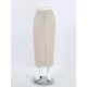 Pockets Solid Color Split-Front Zipper Skinny Wrap Skirts Bottoms Pockets Solid Color Split-Front Zipper Skinny Wrap Skirts Bottoms