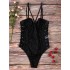 Hollow Bandage One-Piece Teddy Lingerie