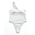 One-Shoulder Simple One-Piece Swimwear