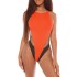Monokini Sleeveless Split-Joint Backless One-Piece Swimwear