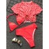 Printed Three-Piece Tankini Swimsuit