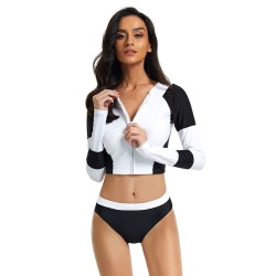 Long Sleeves Split-Joint Zipper Split Wetsuits