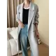 Asymmetric Split-Joint False Two Long Sleeves Round-Neck T-Shirts Tops Asymmetric Split-Joint False Two Long Sleeves Round-Neck T-Shirts Tops