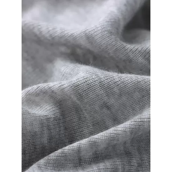 Asymmetric Split-Joint False Two Long Sleeves Round-Neck T-Shirts Tops Asymmetric Split-Joint False Two Long Sleeves Round-Neck T-Shirts Tops