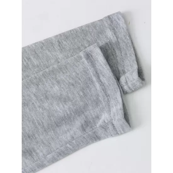Asymmetric Split-Joint False Two Long Sleeves Round-Neck T-Shirts Tops Asymmetric Split-Joint False Two Long Sleeves Round-Neck T-Shirts Tops