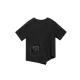 Asymmetric Solid Color Split-Joint Loose Short Sleeves Round-Neck T-Shirts Tops Asymmetric Solid Color Split-Joint Loose Short Sleeves Round-Neck T-Shirts Tops