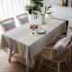Plaid cotton Linen Tablecloth With Tassel Waterproof Plaid cotton Linen Tablecloth With Tassel Waterproof