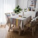 Plaid cotton Linen Tablecloth With Tassel Waterproof Plaid cotton Linen Tablecloth With Tassel Waterproof